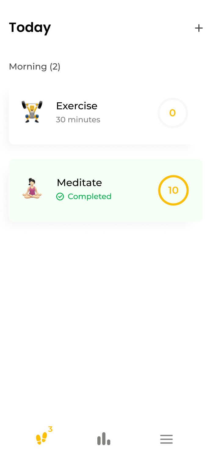 Lasting Habits: A Habit Tracker