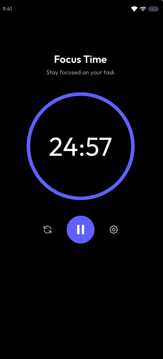 Note-taking app screenshot