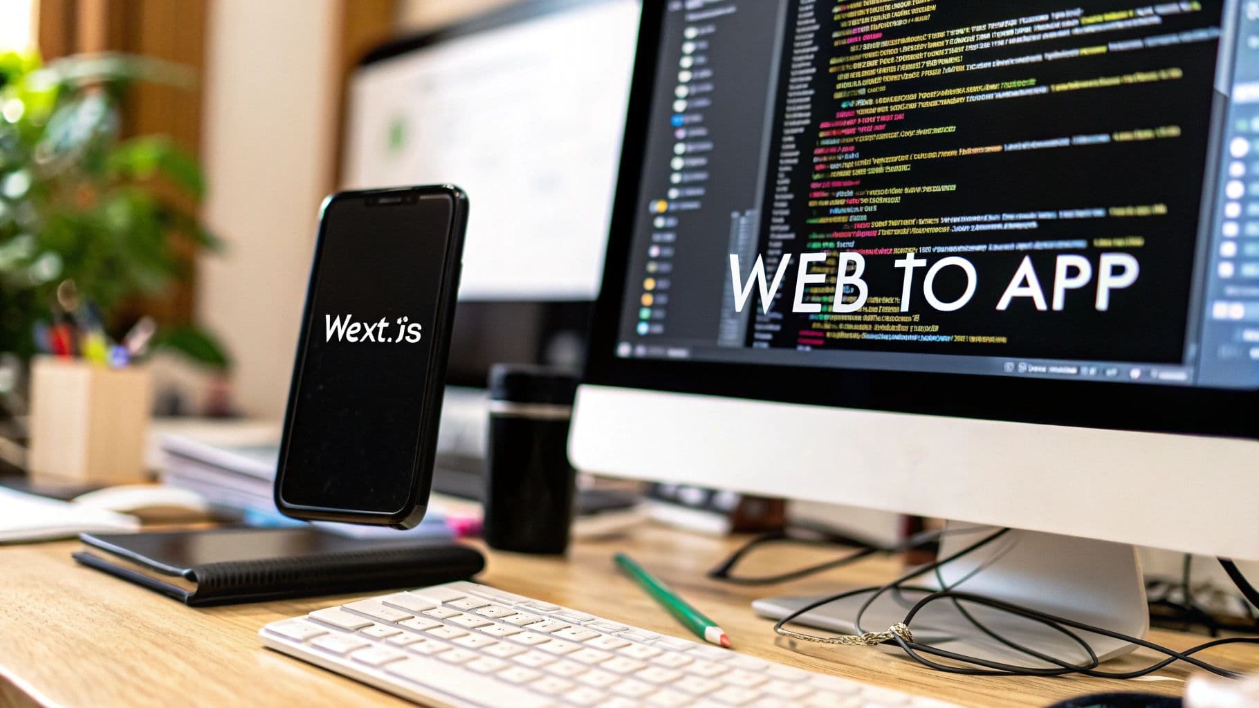 A Guide to Using a Web to App Converter for Next.js